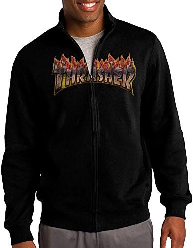 Cool Thrasher Colorful Mens Sportswear Hoodie Jacket