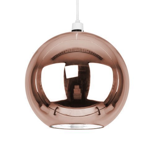 Buy Modern Copper/Brown Glass Ball 