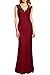 WOOSEA Women's Retro Floral Lace Vintage Wedding Maxi Bridesmaid Long Dress