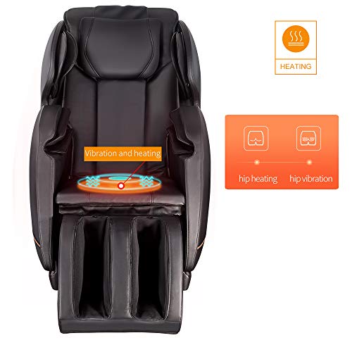 SGorri Massage Chair, Zero Gravity and Shiatsu Recliner with Bluetooth, Hip Heating, Foot Massage and Air Pressure for Whole Family, SG-5101 - Thumbnail 3