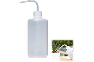WizeFolk Tattoo Wash Bottle,500ml Squeeze Sprinkling Can Plastic Wash Plant Bottle,Water Squirt Irrigation Bottle,Flower Succ