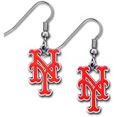 MLB New York Mets Dangler Earrings