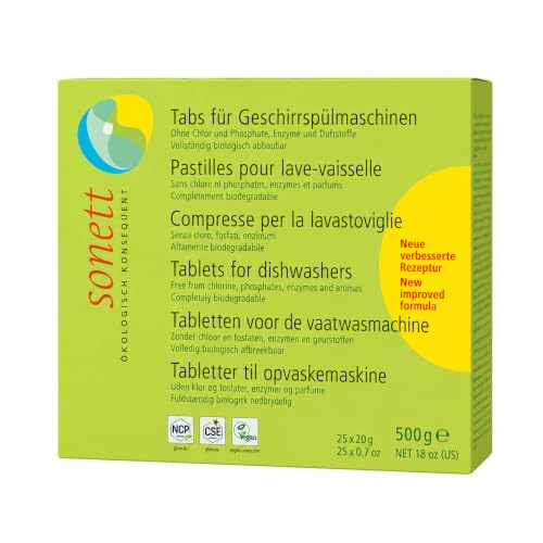 Sonett Tabs fuer die Geschirrspuelmaschine, 25 x 20 g