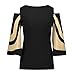 TOPUNDER Women Clothing Women Cold Shoulder Shirt Long Sleeve Blouse Sweatshirt Pullover Tops by Topunder