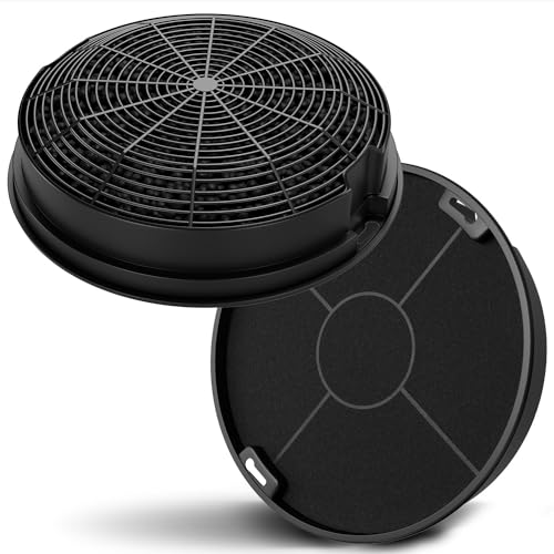 Carbon Filter for Whirlpool 481248048212 Type47 153 mm Diameter for Cooker Hood Pack of 2