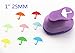 CADY Crafts Punch 2.5 cm Paper Punches Paper Flower (Umbrella)