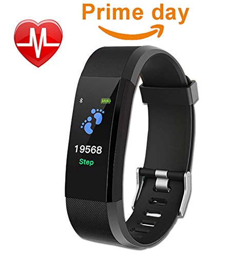 Fitness Tracker,Activity Tracker,Heart Rate Monitor,Smart Watch Pedometer With Steps And Calorie Counter,Sleep Monitor,Touch Screen Smart Bracelet,Waterproof Smart Watch for Men,Women,Teenager,Kids - Thumbnail 7