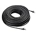 Cable Matters 10Gbps Snagless Long Cat 6 Ethernet Cable - 150ft, Cat 6 Cable, Cat6 Cord, Ethernet Cord, Black