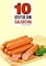 Livro 10 Receitas com Salsicha