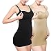 iloveSIA 2-Pack Seamless Nursing Cami Tank Top – Built-in Maternity Bra, Adjustable Straps, Soft Cotton for Comfortable Breastfeeding, Ideal for Pregnancy & Postpartum Black+Nude Size L