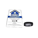 Genuine Kirby Universal Bags: 1 Pack (6 bags) of Universal HEPA White Cloth Bags Kirby Part 204811 and 3 Kirby Belts Part 301291