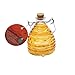 Toland Home Garden Small Yellow/Gold Pesticide-Free 3.75-Inch Diameter Glass Wasp and Fruit Fly Trap 10205