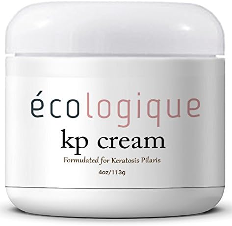 Ecologique KP Cream 4oz - Keratosis Pilaris Cream With Glycolic And Salicylic Acids To Help Clear Red Bumps