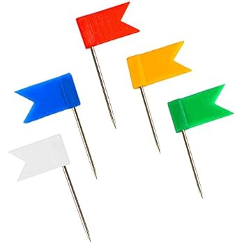 Amazoncom Moore Push Pin White Pennant Map Flags P 603 Amazoncom Moore Push Pin White Pennant Map Flags P 603