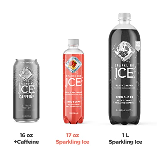 Sparkling Ice, Peach Nectarine Sparkling Water, Zero Sugar Flavored