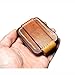 Hand Made Leather Lighter Protective Sleeve case Genuine Full Grain Cowhide Handcrafted Pouches Holder (Brown)thumb 2
