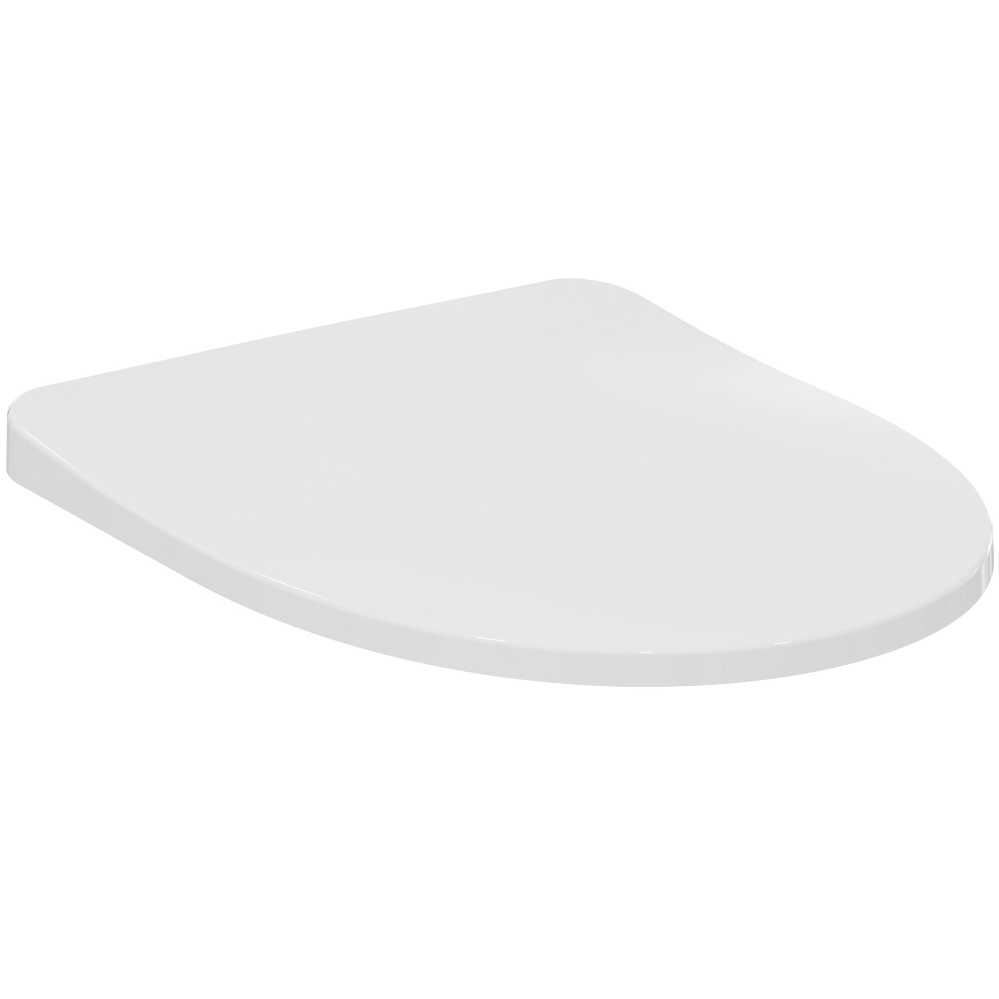 Ideal Standard i.Life A Toilet seat and Cover, Rounded Shape, Soft-Close seat with Long Service Life, Scratch-Resistant duroplast – White (360x445x40 mm)
