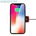 iPhone X Case, AICase Tempered Glass Back Case, AICase Supreme Fashion Hard Glass Back Cover Soft TPU Bumper Frame Anti-Scratch Anti-Fingerprints Protective Case for Apple iPhone X(Black)
