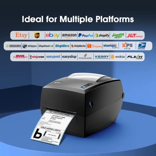 iDPRT Thermal Label Printer, Label Maker for Shipping Packages & Small