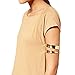 RechicGu Egypt Cleopatra Swirl Snake Upper Arm Cuff Armlet Armband Bangle Bracelet (Silver)