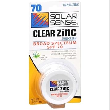 solar sense clear zinc sunscreen