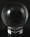50mm Feng Shui Wiccan Scrying Crystal Glass Ball MY-3419