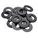 Brybelly Universal Black Nylon Washers for Standard Foosball Tables (Pack of 16)