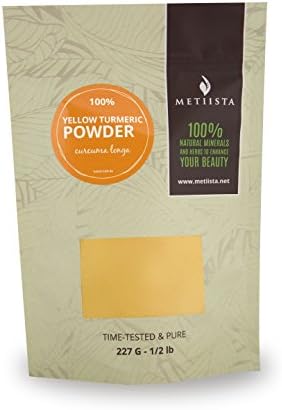 100% pure Turmeric (Curcuma Longa)-1/2 LB- ORGANICALLY GROWN -NEW! Resealable packaging
