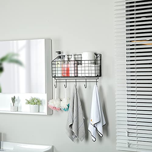 Extra Large Wire Basket Desk Organizer with Adjustable Divider and Tag Slot by Xcosrack , Wall