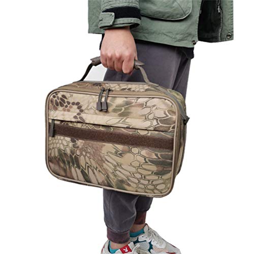 OttoBen Angeltasche Wasserdichtes 600D Oxford-Tuch, Angelrolle Köder Angelleine Angelhaken Kit Aufbewahrungsbeutel… – Bild 7