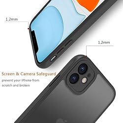 EUMADOVE for iPhone Case Translucent Matte Phone