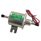 Dewhel Universal 12V Low Pressure Gas Diesel Inline Electric Fuel Pump HEP-02A 4-7PSI Car Truck Boat For Honda Ford Toyota Mazda Nissan Mitsubishi Acura Lexus Infiniti Hyundai KIA etc