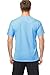 anfilia Men's Rash Guard Short Sleeve Swim Shirts Sportwear Loose Fit UPF 50+