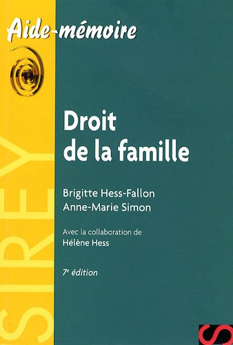 Droit de la famille