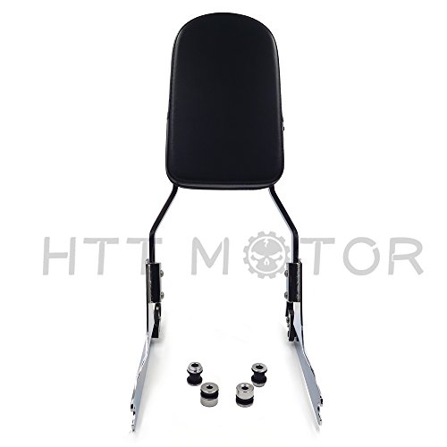 XKMT-Quick Detachable Sissy Bar Passenger Backrest Compatible With Harley Davidson Softail [B07C1MWFYD] - Thumbnail 3