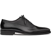 Mezlan Postdam Fashion Balmoral Oxford &ndash; Men&rsquo;s Cordovan Calfskin &amp; Deerskin Dress Shoe with Comfort Insole &amp; Leather Sole &ndash; Handmade in Spain