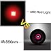 UniqueFire 1508 IR 850NM LED Pill for UF-1508 Infrared Light Night Vision Flashlight Lamp Holder Adjustable Focus Zoomable Torch with Memory Function (only 850nm Pill)