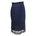 Peekaboo-Chic Snap Dragon Half Slip Skirt Extender