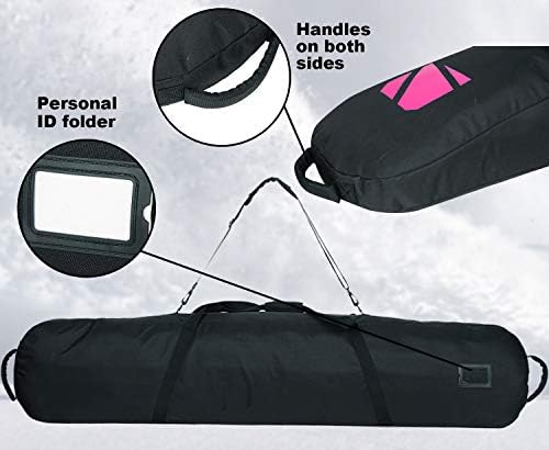 AUMTISC Snowboard-Bag Board-Bags for Travel Bags with Storage Compartments Available Length in 61" 65" 5 AUMTISC Snowboard-Bag Board-Bags for Travel Bags with Storage Compartments Available Length in 61" 65"