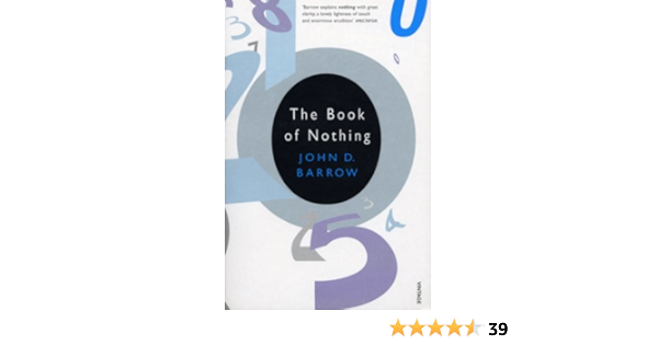 The Book Of Nothing New Ed Barrow John D Amazon Com