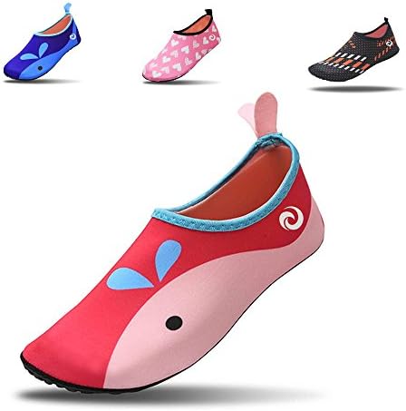 Kids Water Shoes - Comfortable, Flexible, Anti-Slip, for Pool, Beach, Splash Pad, Sports
