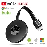WiFi Display Dongle, VAlinks Wireless HDMI Adapter 1080P TV Receiver Adapter for Big Screen, Support Miracast DLAN Airplay, Compatible with iOS/Android/Pixel/Nexus/Mac/Windows