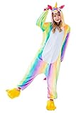 Kids Unicorn Onesie Pajamas Costume for Halloween Cosplay 140(Suggested Height: 55