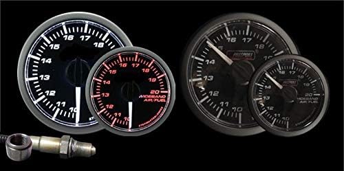 Prosport Universal 52mm Premium Wideband Kit Amber/White