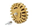 Decal Removal Eraser Wheel Tool Kit - 4 inch Rubber Power Drill Attachment For Removing Pinstripes, Stickers, & Adhesive Vinyl Decals from Cars, Rvs, Boats and More by Canopus