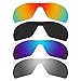 Acompatible 4 Pair Replacement Polarized Lenses for Oakley Offshoot Sunglasses Pack P1