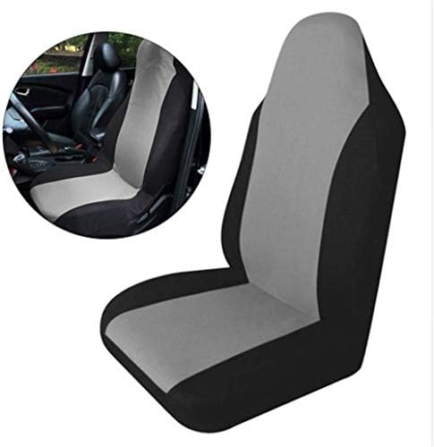 Keepjoy 座席 シートカバー 汎用 車 伸縮性 シートカバーバケットタイプ カラード 運転席 助手