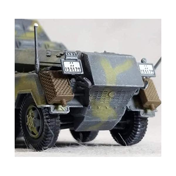 CMO Panzer Modelle Plastik 1/72, WWII Deutschland Achträdriges Panzerfahrzeug SdKfz231 23 Panzer, Druckguss Militär Tank… – Bild 5