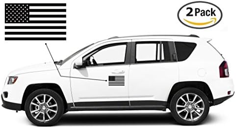 American Flag Sticker, Artmaze Subdued American Flags Tactical Military Flag USA Decal JEEP 5"x3" US Flag Decal Stickers for Cars, Trucks, and SUVs