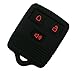 Coolbestda Rubber Smart 3buttons Key Fob Cover Remote Case Keyless Protector Jacket for Ford F150 F250 F350 Explorer Ranger Escape Expedition